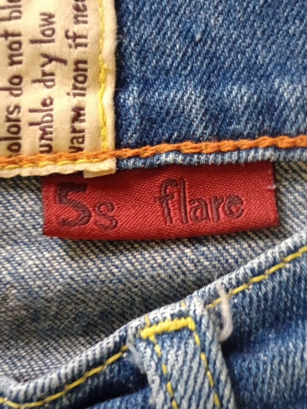 Hollister Medium Blue Flare Jeans - Picture 5 of 10